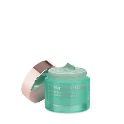 Josie Maran Whipped Mud Mask Argan Hydrating and Detoxifying Treatment Sweet Basil Mint