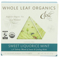 Choice Organic Teas Whole Leaf Organics Sweet Liquorice Mint Tea