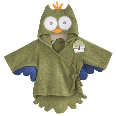 Baby Aspen My Little Night Owl Hooded Terry Spa Robe