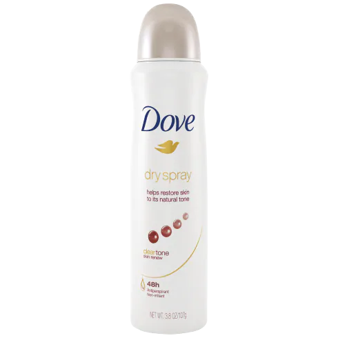 Dove Clear Tone Skin Renew Dry Spray Antiperspirant