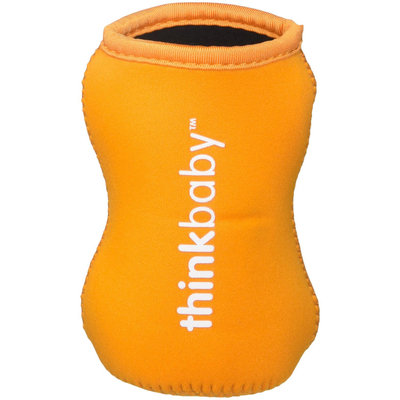Limestone Thermal Bottle Sleeve Orange thinkbaby 1 Cover