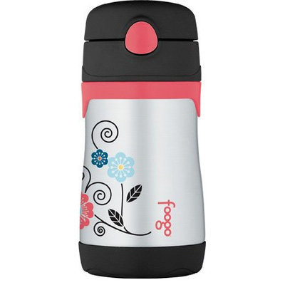 Thermos Foogo 10 oz. Stainless Steel Straw Bottle