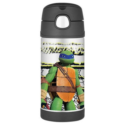 Thermos Character Funtainer Straw Bottle - Teenage Mutant Ninja Turtles - 12 oz