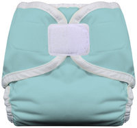 Thirsties Diaper Cover with Hook and Loop Size: Large, Color: Aqua