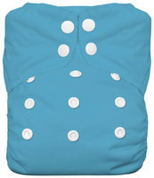 Thirsties One Size All In One Diaper Snap - Ocean Blue