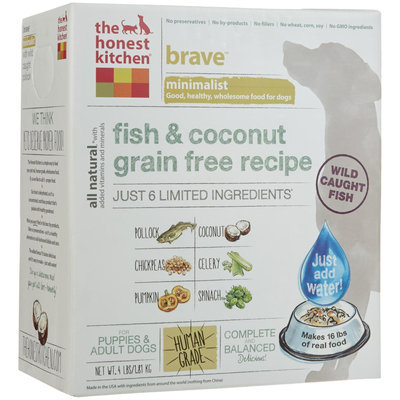 Honest Kitchen Brave Dehydrated Dog Food 4 lbs