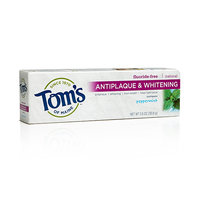 Tom's OF MAINE Peppermint Fluoride-Free Antiplaque & Whitening Toothpaste