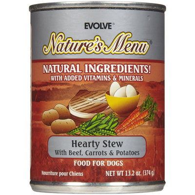 Evolve Nature's Menu Hearty Stew Dog Food - 12x13.2oz