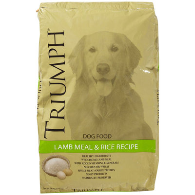 Zeigler's Distributor Inc Triumph Adult Dog Dry Dog Food 20lb Lamb/Rice