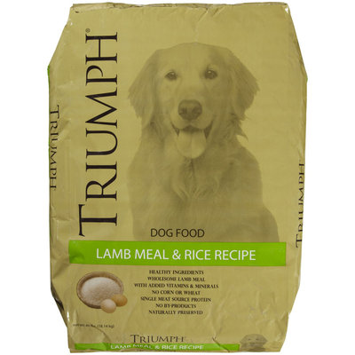 Triumph Pet-sunshine Mill Triumph PetSunshine Mill 38007 Lamb/Rice Lamb Meal Rice 1 40 Pound
