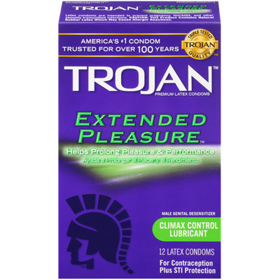 TROJAN™ Extended Condoms with Climax Control Lubricant