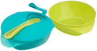 Tommee Tippee Explora Easy Scoop Bowl w/ Spoon & Lid - 2 Pk