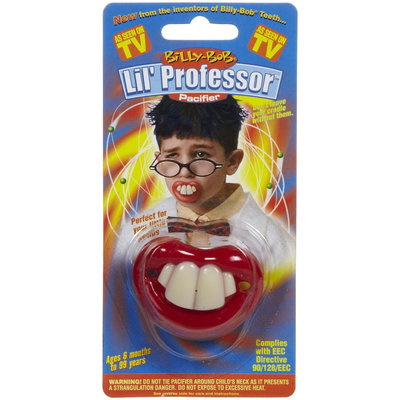 Billy Bob Teeth 50130 Little Professor Pacifier