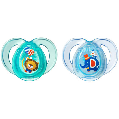 Tommee Tippee Closer to Nature Everyday Pacifiers - Boys - 6 - 18 Months - 2 ct