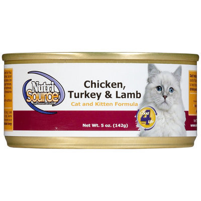 Nutri-source Nutri Source Cat & Kitten - Chicken, Turkey & Lamb - 12 x 5 oz