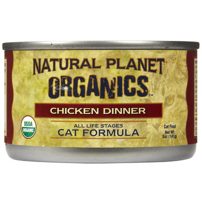 Natural Planet Organics Cat Formula - Chicken - 12 x 5 oz