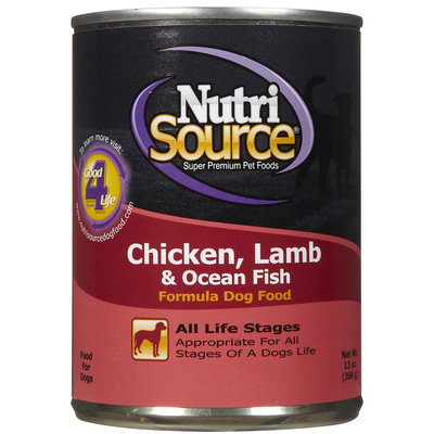 Nutri-source Nutri Source Chicken, Lamb & Ocean Fish - 12 x 13 oz
