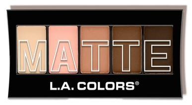 L.A. Colors 5 Color Matte Eyeshadow Palette