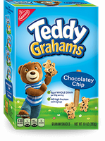 Nabisco Teddy Grahams Honey Maid Graham Snacks Chocolatey Chip