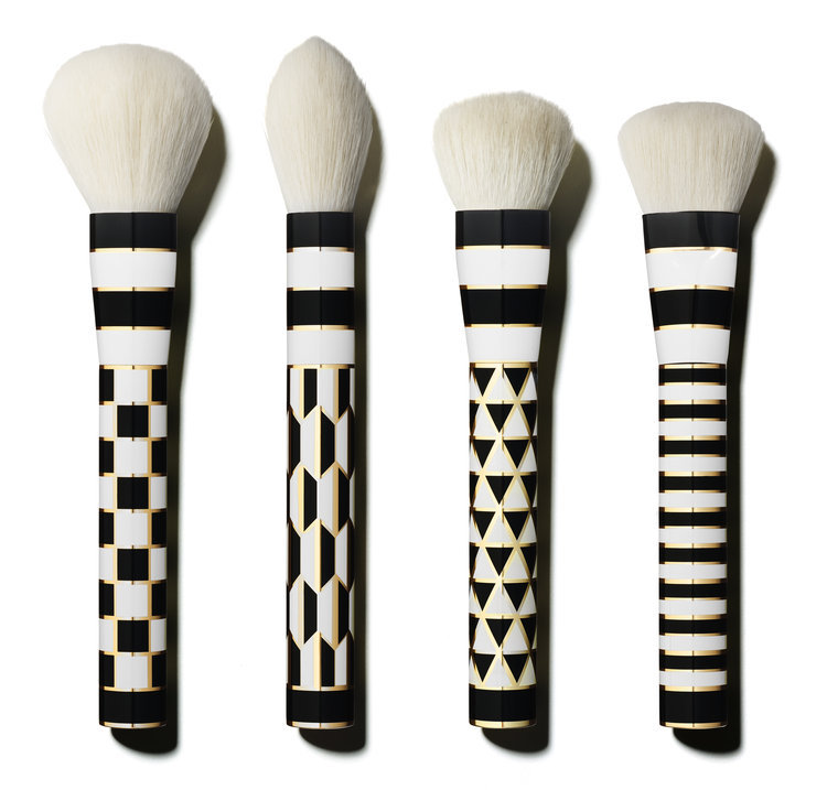 Slide: Sonia Kashuk The Geometrics Four-Piece Brush Set