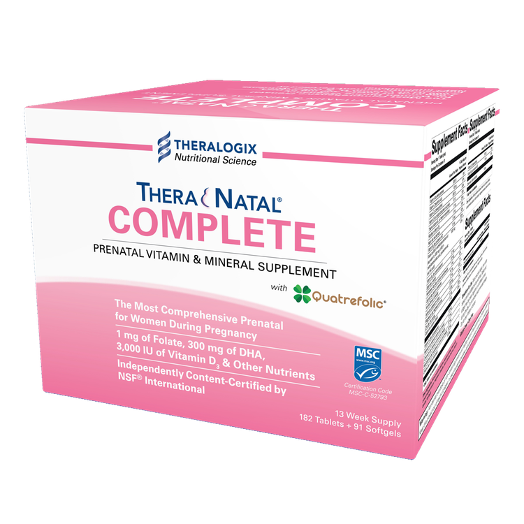 Theralogix TheraNatal Complete Prenatal Vitamins Reviews 2019