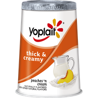 Yoplait® Thick & Creamy Peaches 'n Cream Yogurt