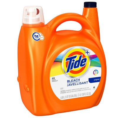 Tide Plus Bleach Alternative Original Scent High Efficiency Liquid Laundry Detergent