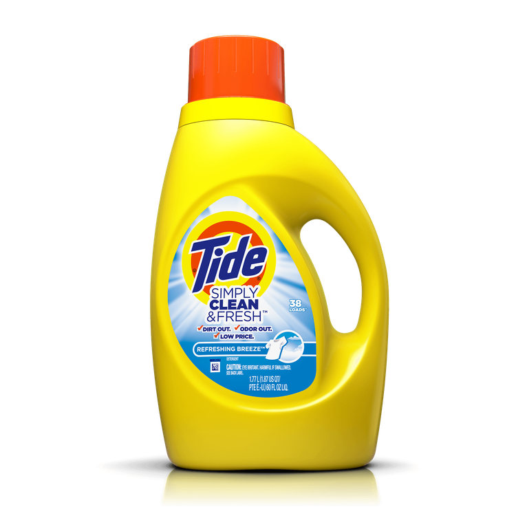 Tide Simply Clean And Fresh Liquid Refreshing Breeze ...