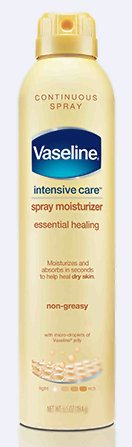 Vaseline® Intensive Care™ Essential Healing Spray Moisturizer