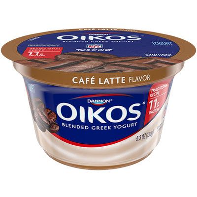 DANNON® OIKOS® TRADITIONAL GREEK YOGURT CAFÉ LATTE FLAVOR