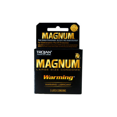 TROJAN™ MAGNUM™ Warming™ Lubricated Condoms