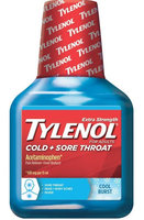 Tylenol® Cold + Sore Throat Cool Burst Liquid