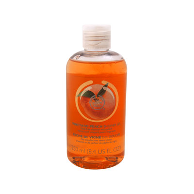 Vineyard Peach Shower Gel by The Body Shop for Unisex - 8.4 oz Shower Gel
