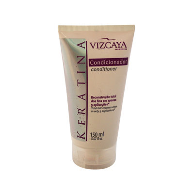 Keratina Conditioner Total Hair Reconstruction by Vizcaya for Unisex - 5.07 oz Conditioner