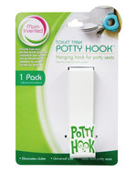 Mom Invented Potty Hook - White - 1 ct.