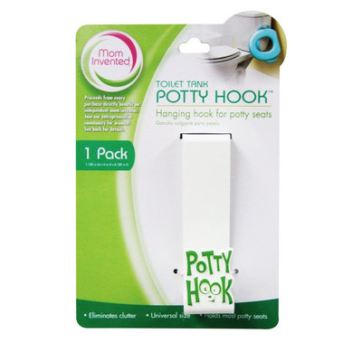 Mom Invented Potty Hook - White - 1 ct.