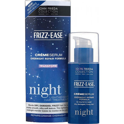 John Frieda® Frizz-Ease Creme Serum Transform Light Weight Overnight Repair Formula