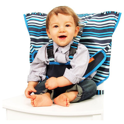 My Little Seat Travel High Chair - Hudson Stripes