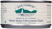 Bar Harbor Whole Maine Cherrystone Clams - 6.5 oz