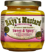 Raye's Rayes Rayes Swt Spcy Ylw Mstrd 9 Oz -Pack of 6