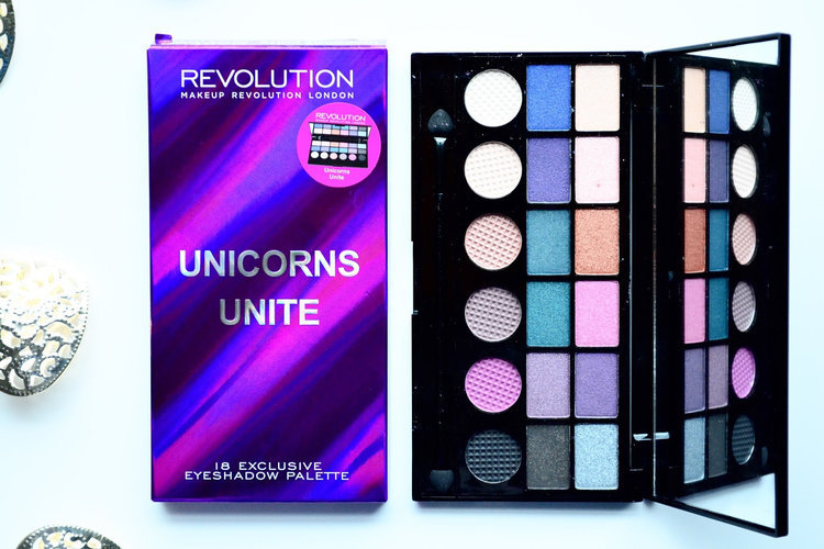 Makeup Revolution Unicorns Unite Salvation Eyeshadow Palette Reviews