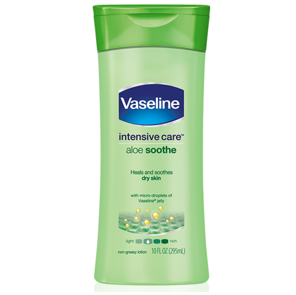 Vaseline® Intensive Care™ Aloe Soothe Lotion