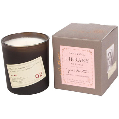 Paddywax Library Collection 6.5 Oz Jar Candle, Jane Austen