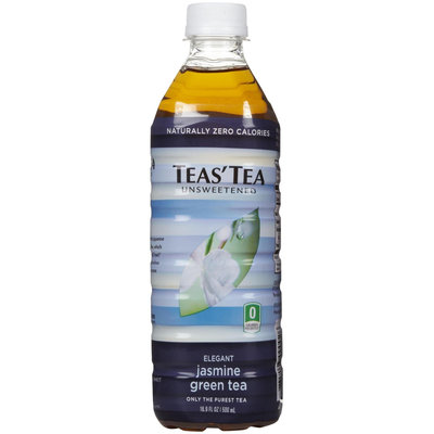 Teas Tea Tea's Tea Green Tea - Unsweetened Jasmine - 16.9 oz - 12 ct