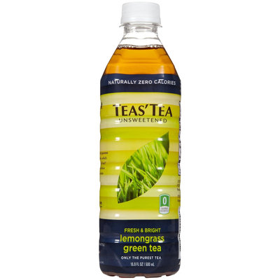 Teas Tea Tea's Tea Green Tea - Unsweetened Lemongrass - 16.9 oz - 12 ct