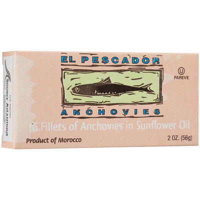 El Pescardo Anchovies in Soy Oil, 2 oz