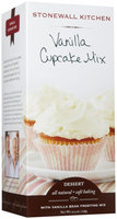 Stonewall KitchenA Vanilla Cupcake with Vanilla Frosting Mix