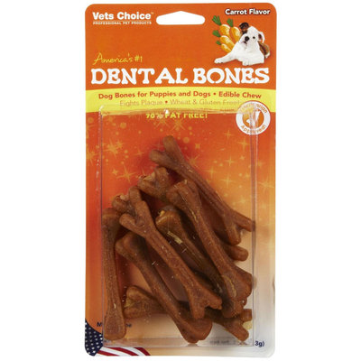 Vets Choice Health Extension Dental Bones - Carrot - 3pk