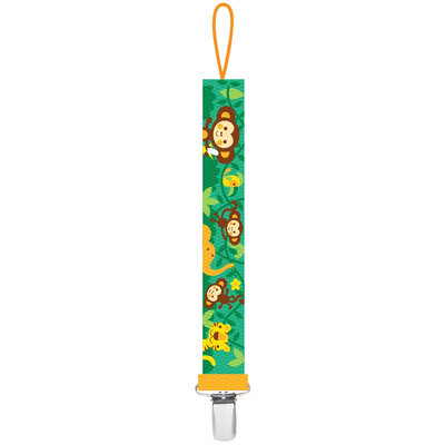 Personalized Pacifiers Ulubulu Personalized Pacifier Clip in Bananabutt