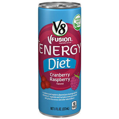V8® V-Fusion Diet Cranberry Raspberry Energy Drink